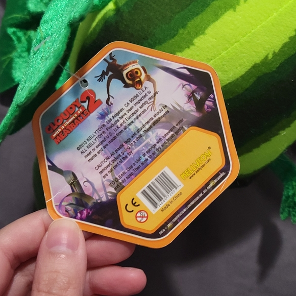 Cloudy With a Chance of Meatballs 2 Watermelon Elephant RARE plush - Picture 5 of 6